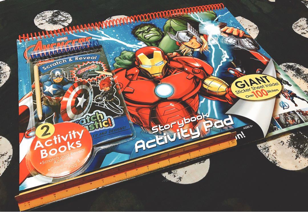 アイケイストアAvengers Giant Sticker Activity Book送料無料 アメコミ kochiot.main.jp