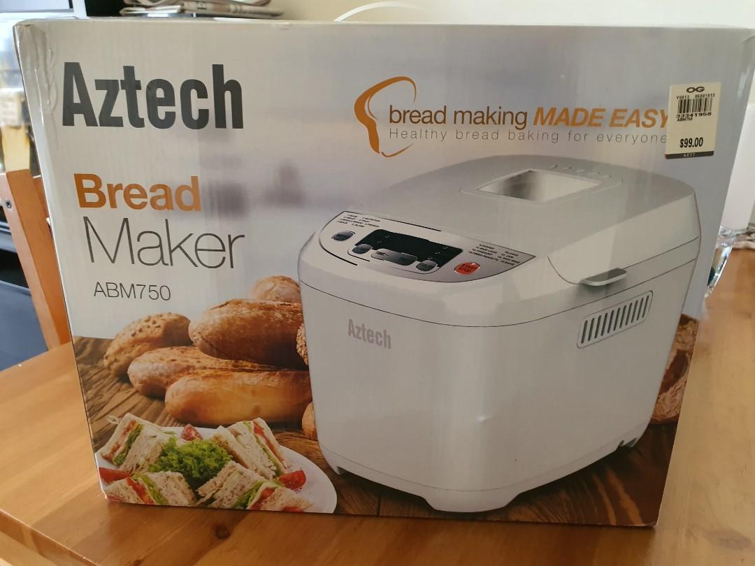 Aztech ABM750 Bread maker yogurt machine as new, TV & Home Appliances