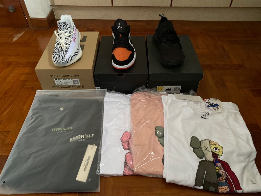 Bape Adidas yeezy Uniqlo kaws jordan Nike Men s Fashion Footwear