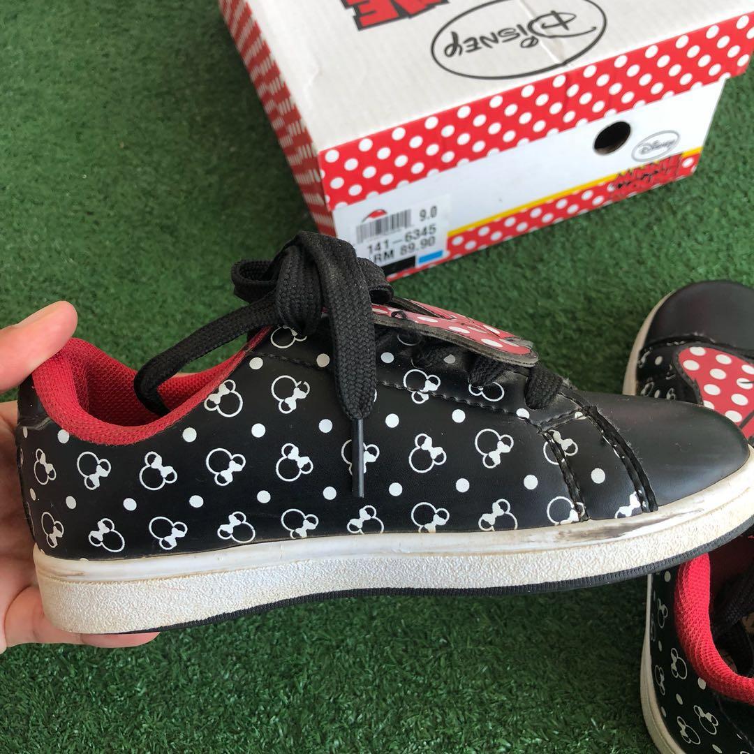 BATA Minnie Mouse Shoes Size 9, Babies 