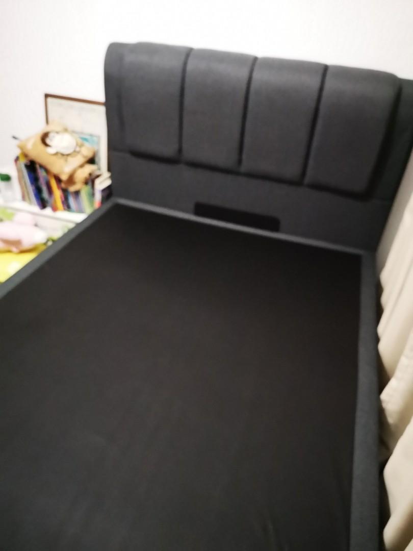 Bed Frame Queen Ottoman Bed From Fortytwo Sg Furniture Beds Mattresses On Carousell