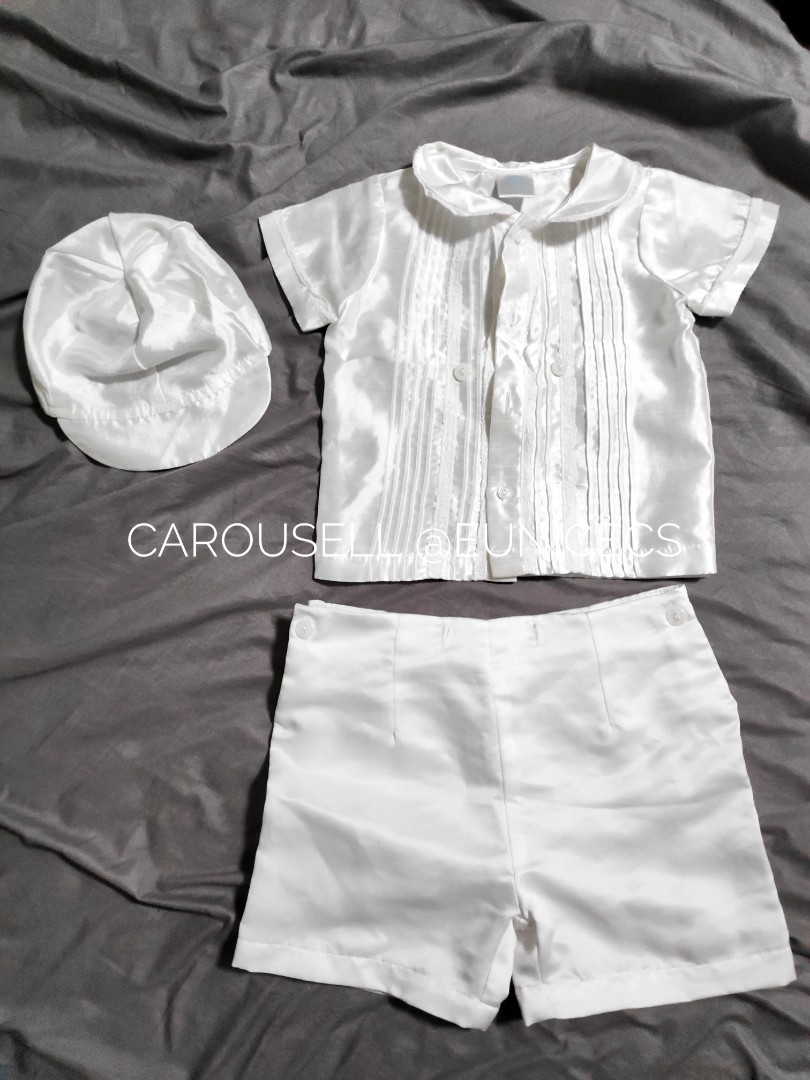 white clothes for baby boy