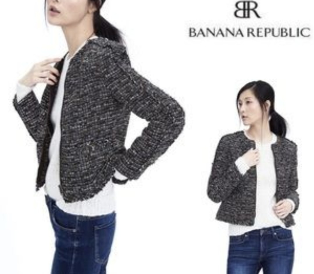 BN Banana Republic tweed jacket, Women 