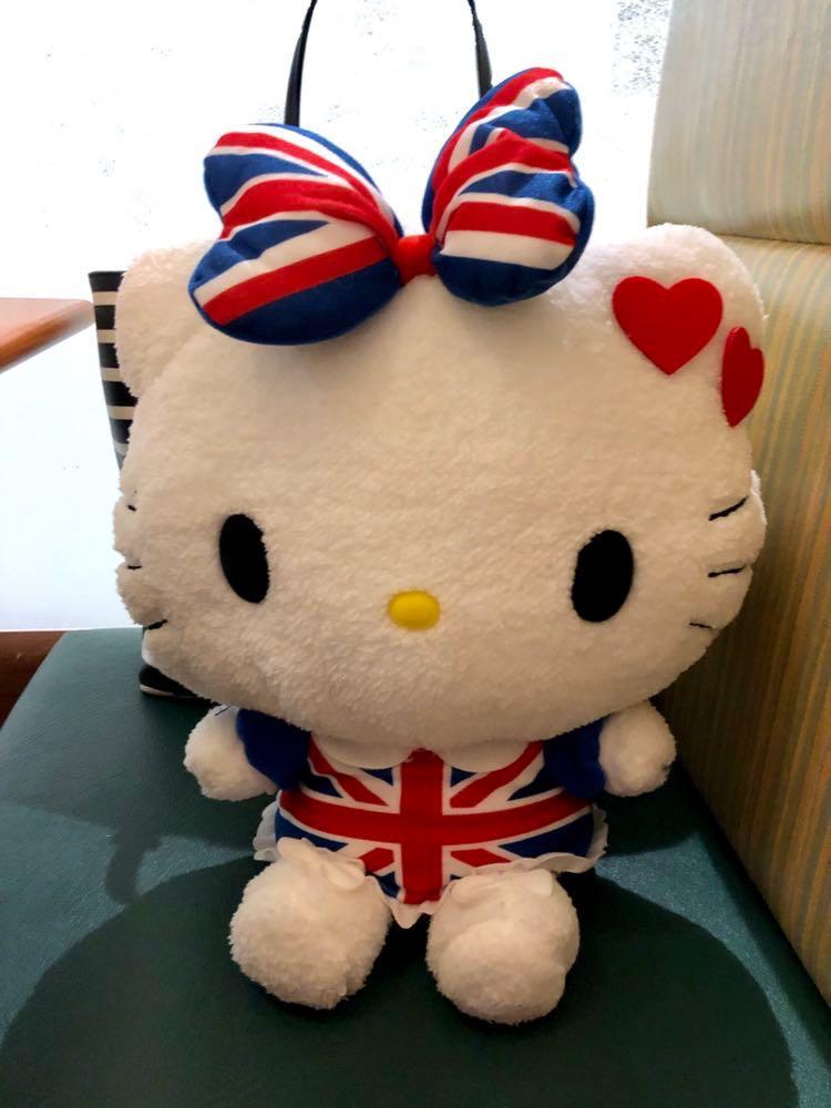 hello kitty christmas plush