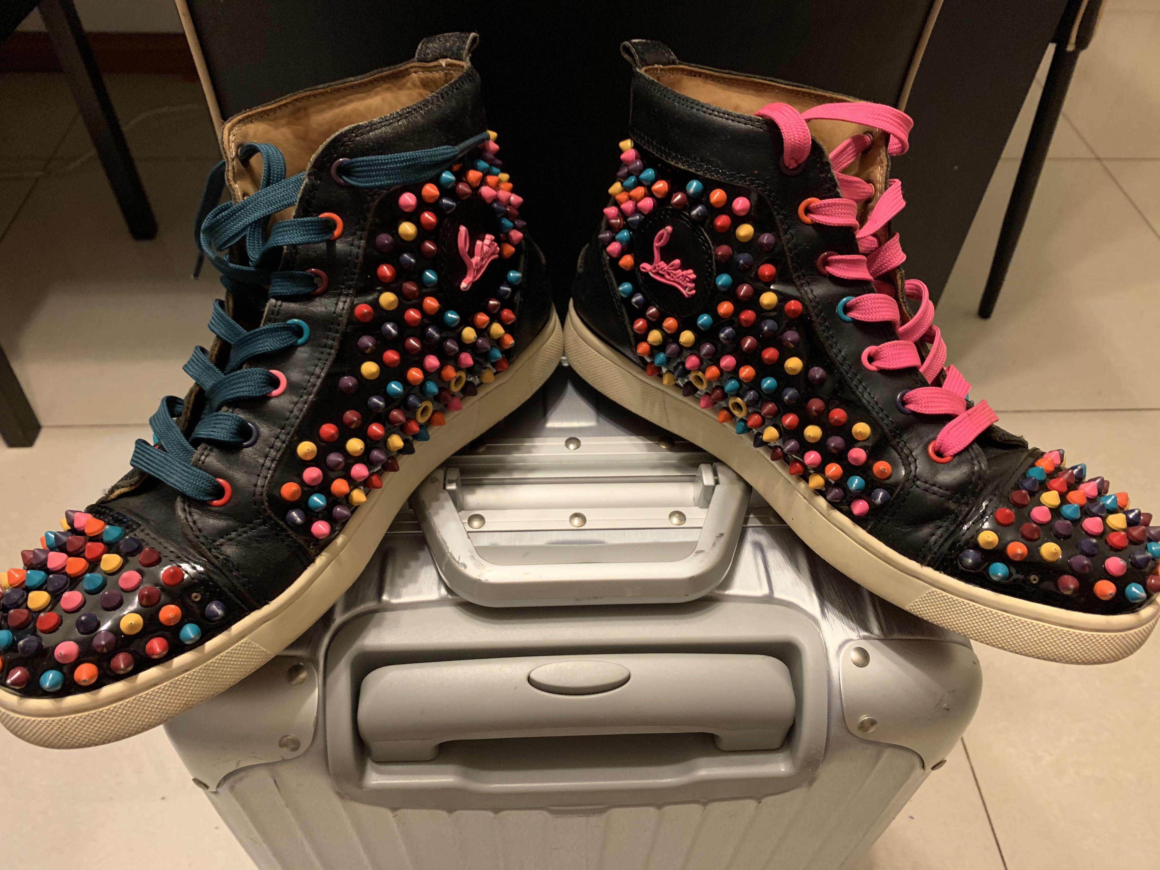 Christian louboutin multicolor sneakers top