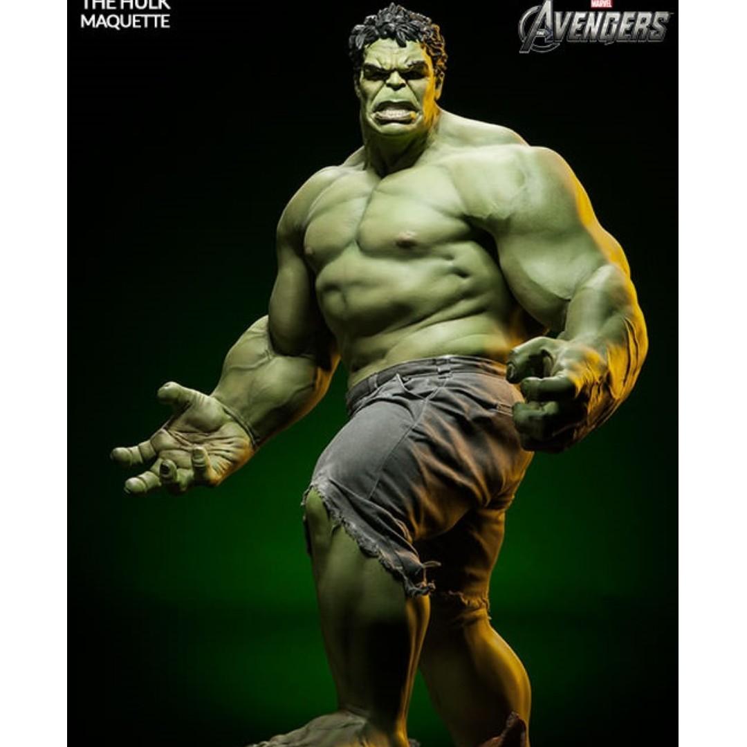 Crazy Toys Marvel Avengers Infinity War The Incredible Hulk Maquette Statue Figure Toy Toys Games Toys On Carousell
