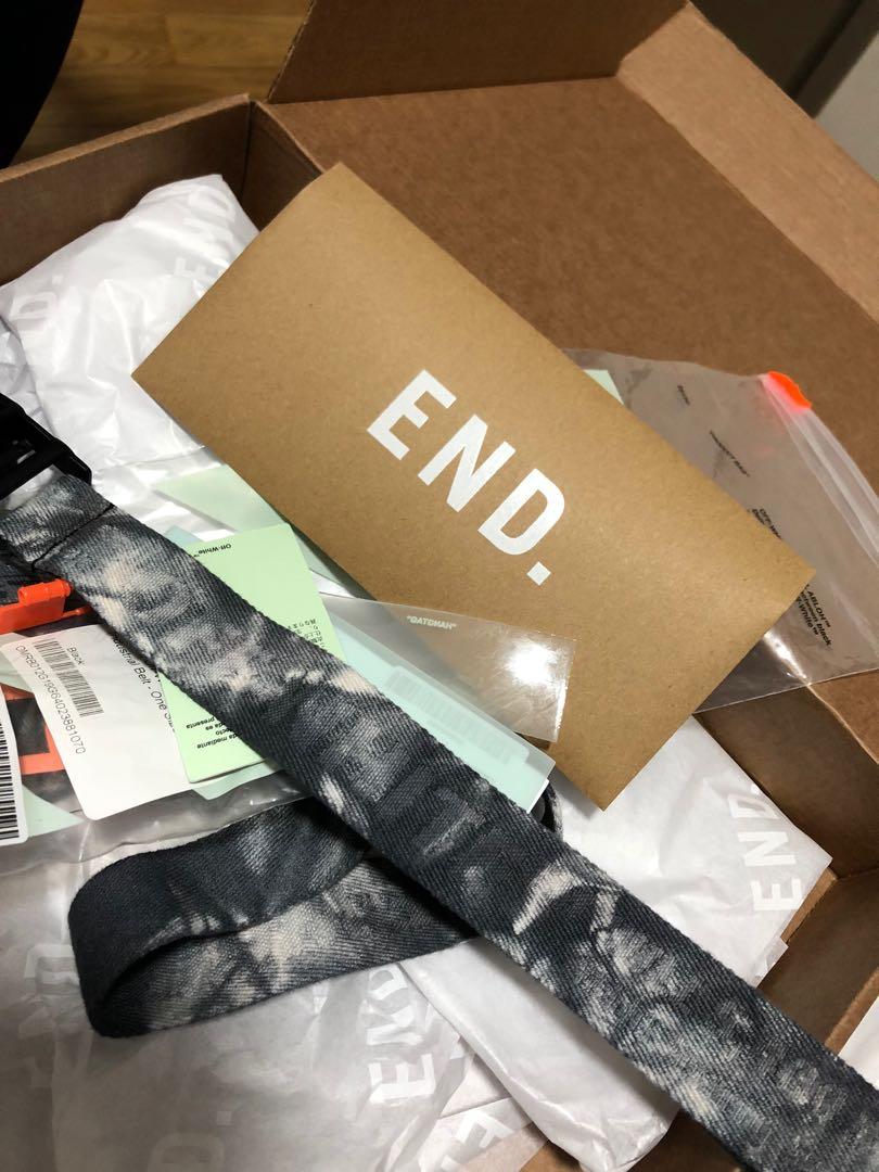 End Clothing X Off White Chemical Washed Og Industrial Belt