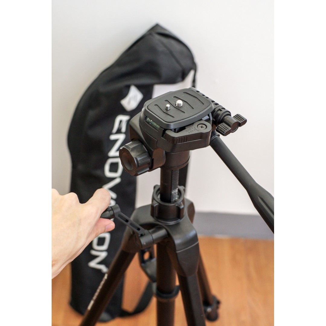 Enovation Tripod WT3740 with Original Carrying Bag (Lightweight & Heavy-duty)