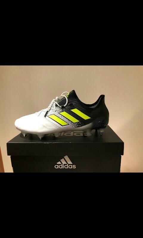 football boots adidas ace 17,1 sg leather, Fesyen Pria, Sepatu