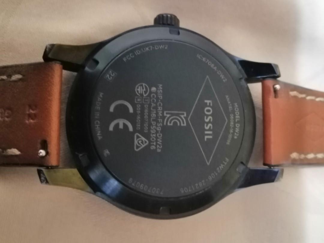 Fossil smartwatch dw2 outlet