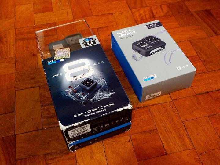 Gopro Hero 8 With Sleeve And Lanyard On Carousell