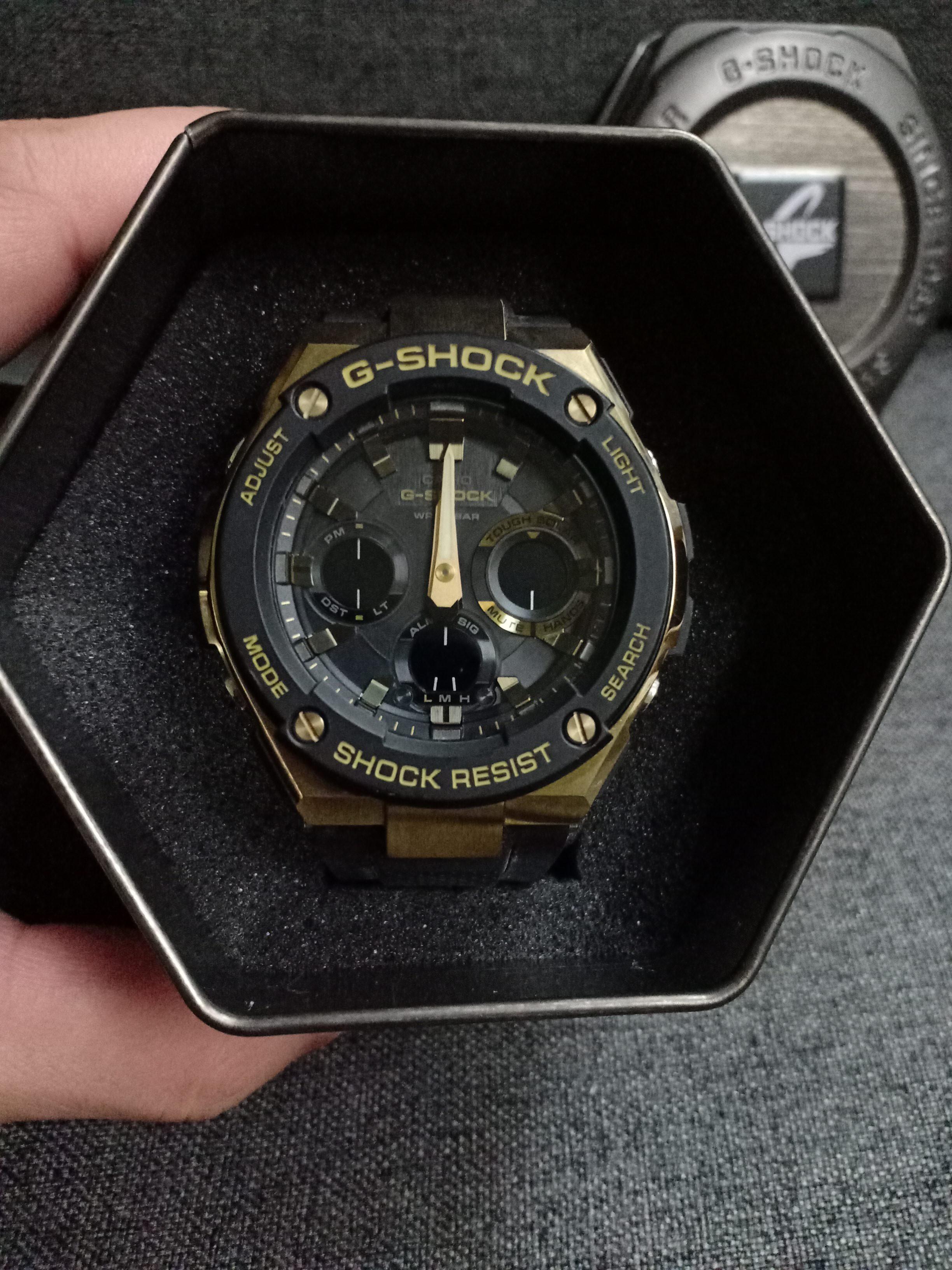 G Shock Black Gold Watch Module No. 5445