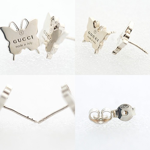 butterfly gucci earrings