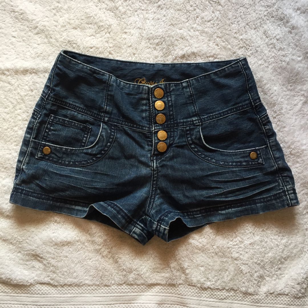 Guess high waisted shorts clearance