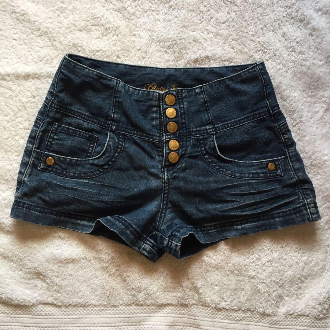 Guess high waisted discount shorts