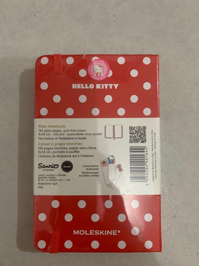 hello kitty moleskin notebook, Everything Else on Carousell