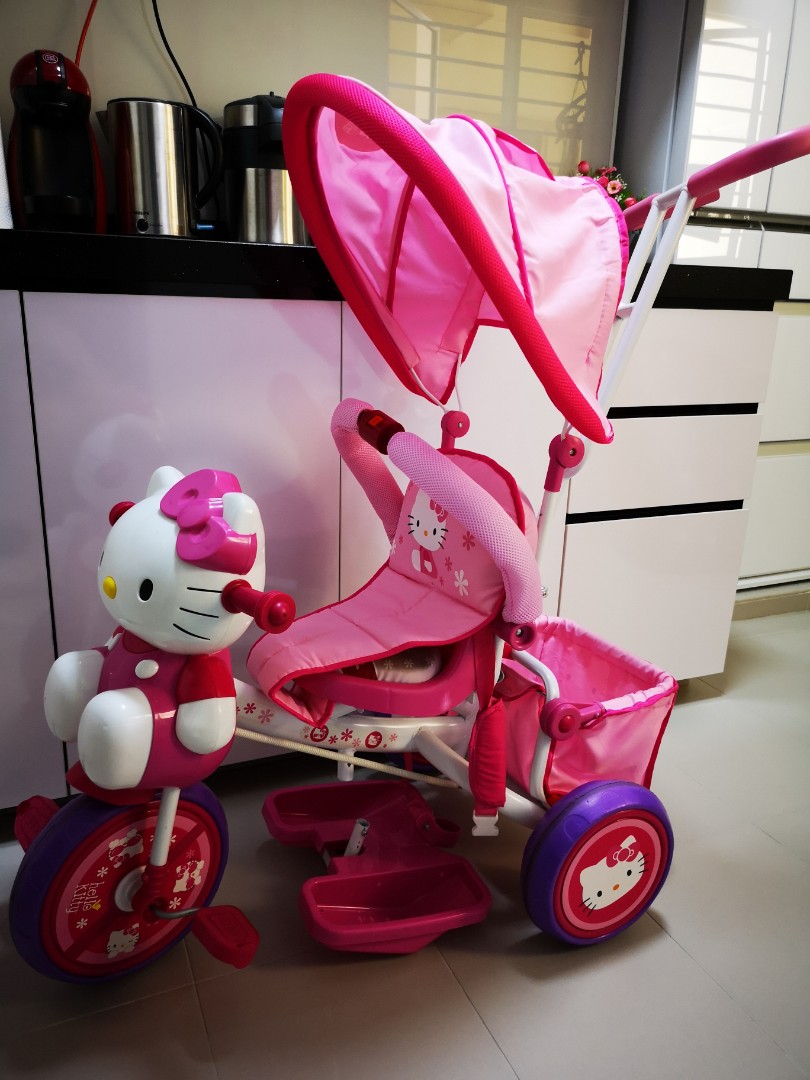 hello kitty tricycle