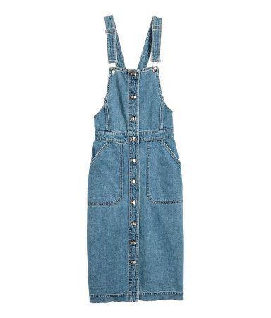 H&m denim sales jumper dress