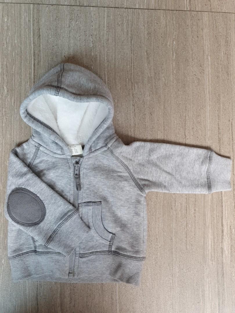 H\u0026M fleece hoodie jacket, Babies \u0026 Kids