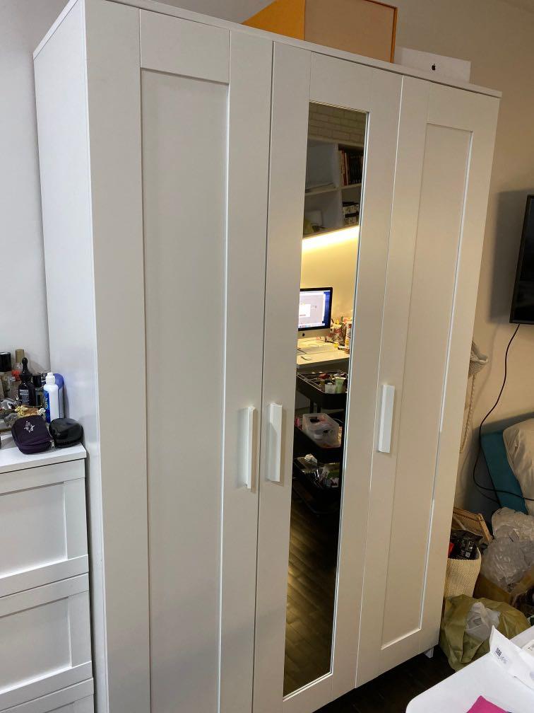 IKEA Brimnes 3Door Wardrobe, Babies & Kids, Baby Nursery & Kids