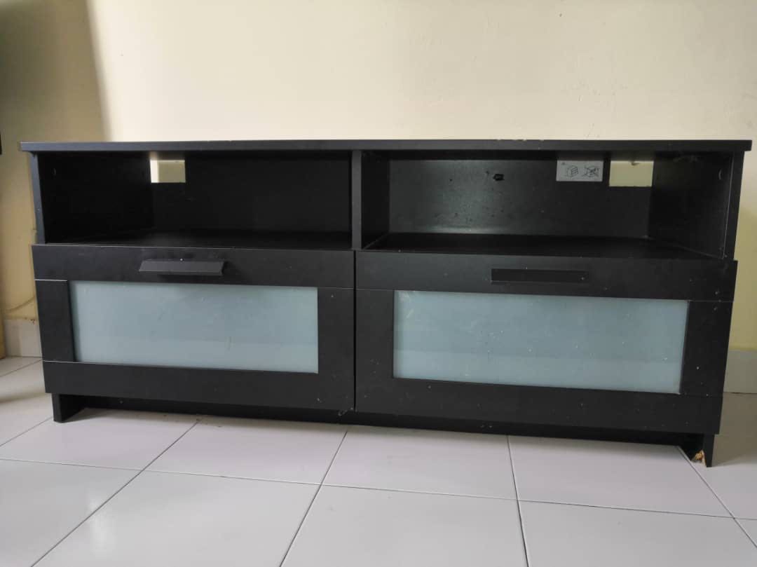 IKEA TV CABINET, Furniture & Home Living, Furniture, TV Consoles on ...
