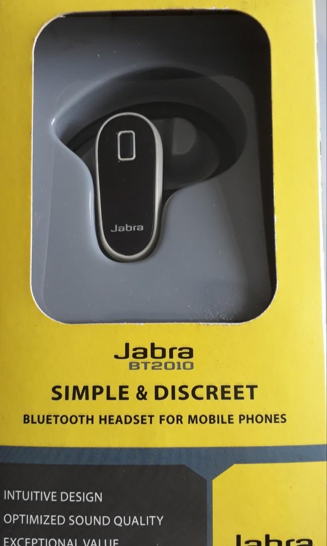 Jabra bluetooth headset, Audio, Earphones on Carousell
