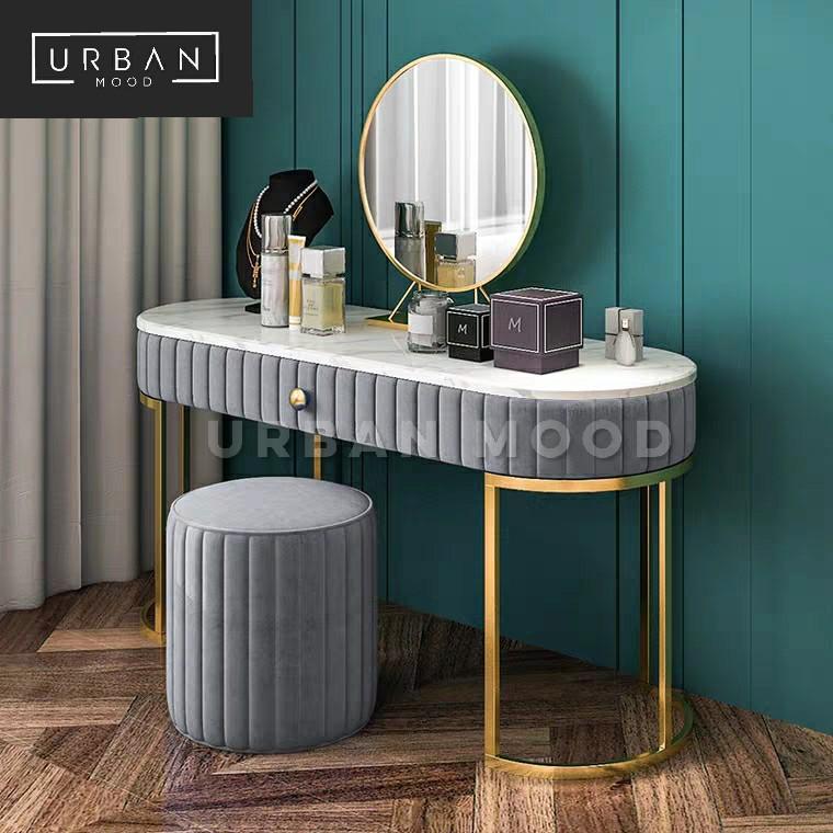 JOSEN Luxury Vanity Table Set, Furniture & Home Living, Furniture