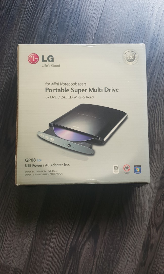 LG Portable Super Multi Drive, Computers & Tech, Parts & Accessories, Hard Disks & Thumbdrives ...