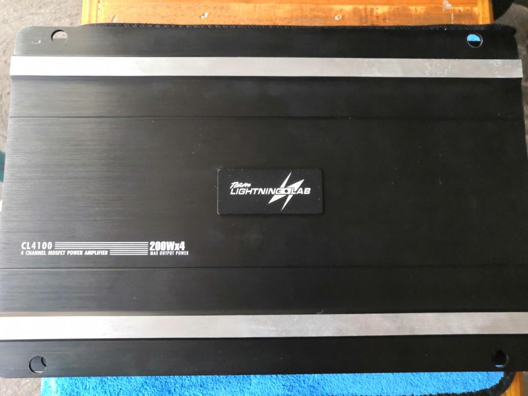 Lightning lab class ab amplifier, Audio, Portable Audio Accessories on