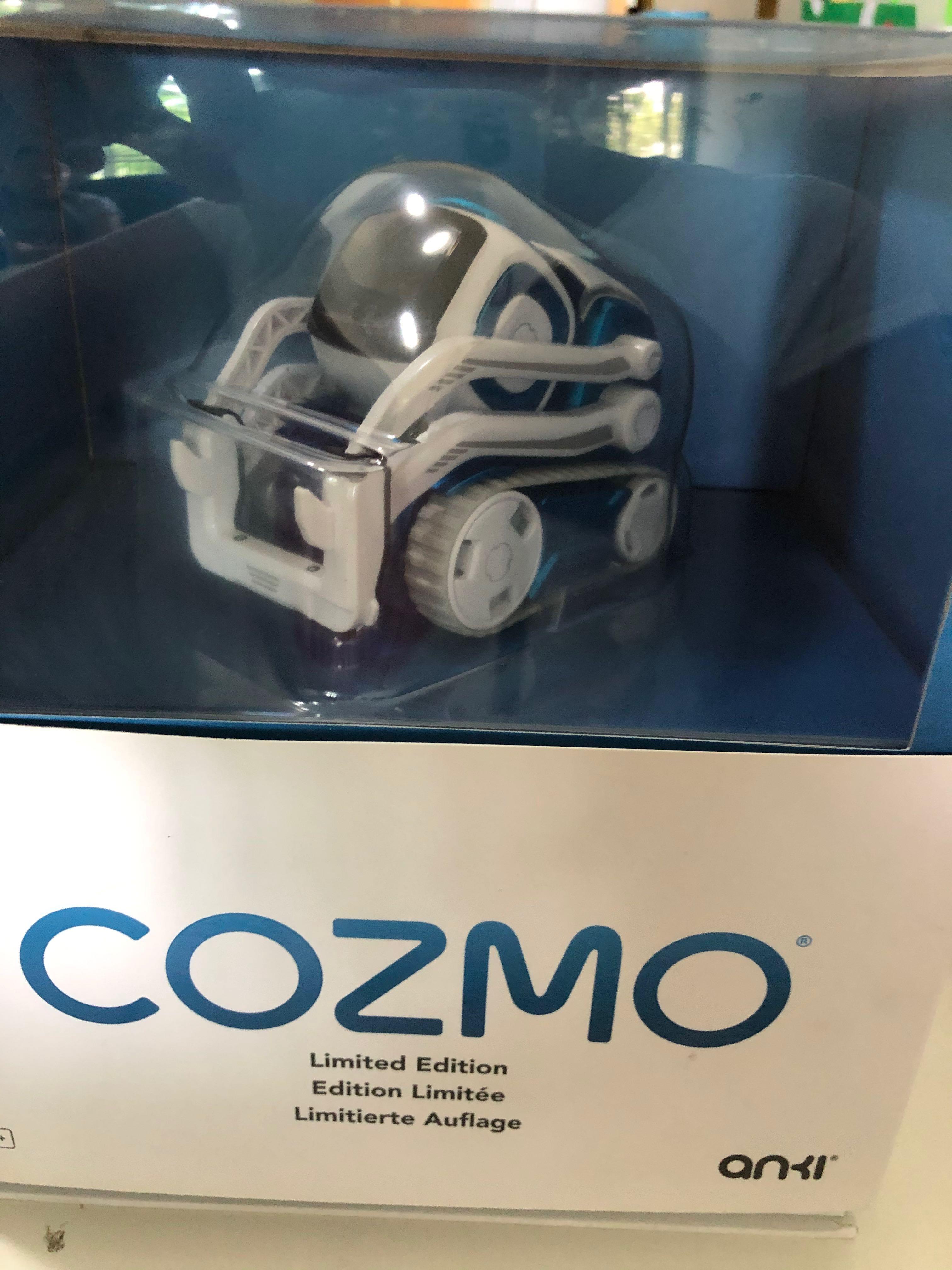 Limited edition blue cozmo store