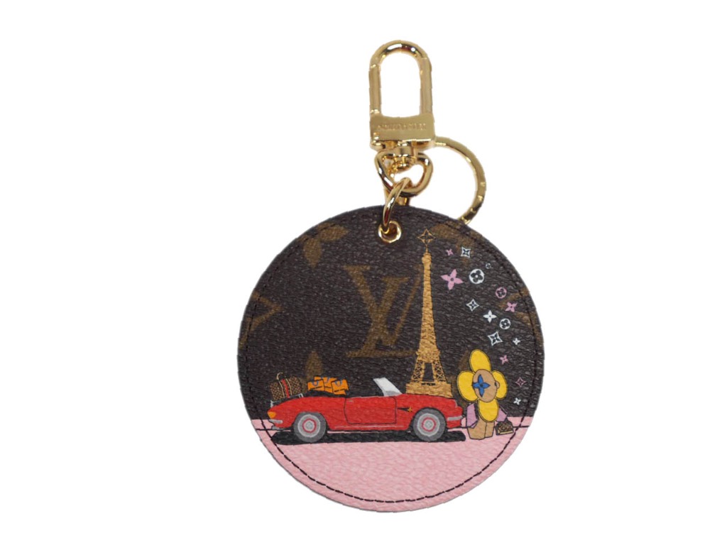 Louis+Vuitton+Vivienne+Bumper+Cars+Christmas+2020+Bag+Charm+%26+Key+Holder+M69984  for sale online
