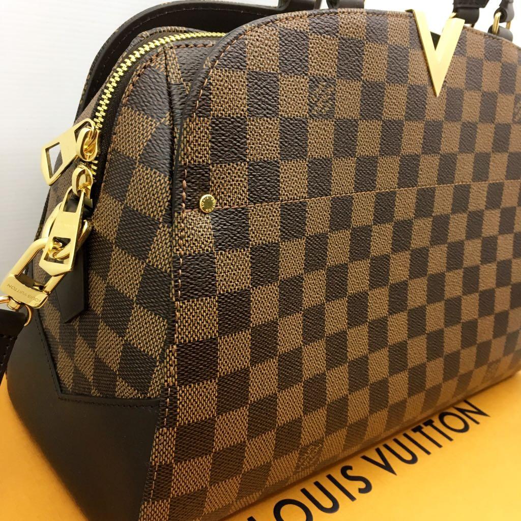 Buy Online Louis Vuitton-DAMIER KENSINGTON BOWLING BAG-N41505 at affordable  Price in Singapore