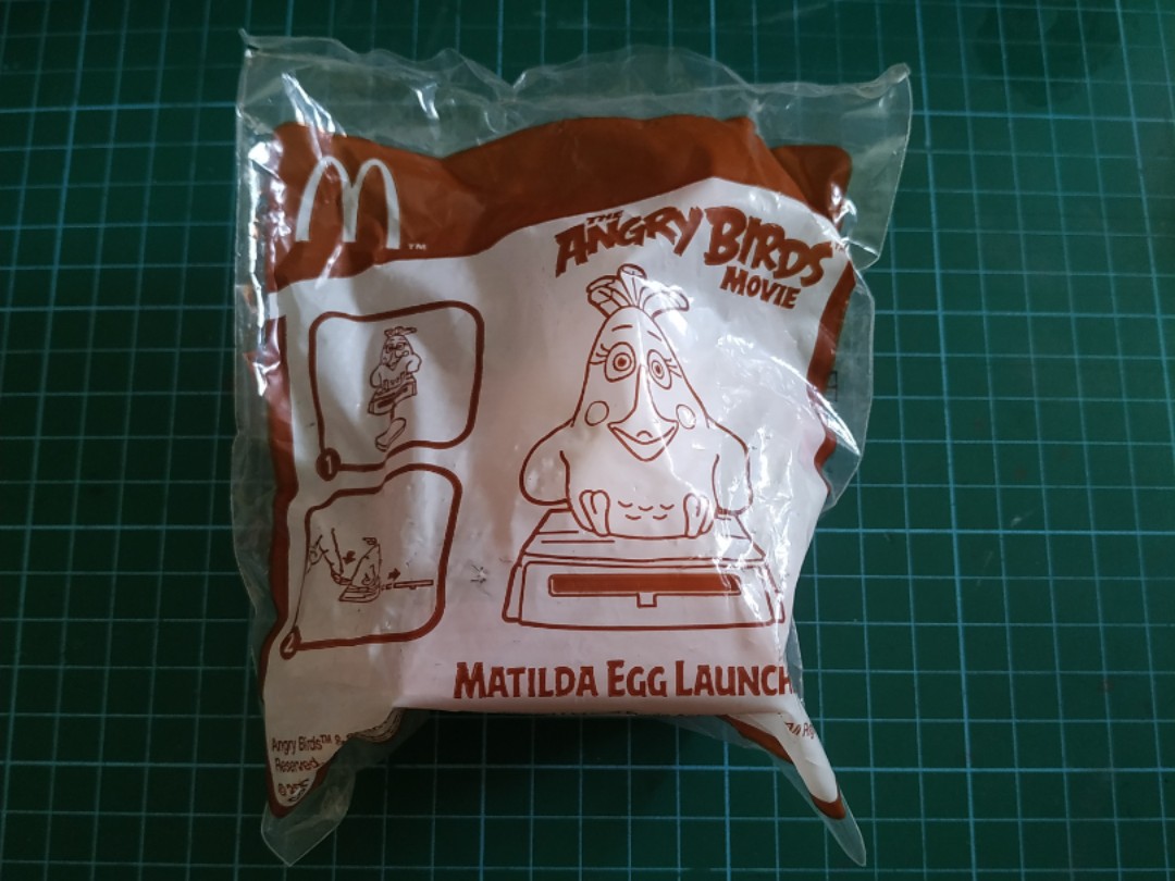 MCDONALD'S THE ANGRY BIRDS MOVIE - MATILDA EGG LAUNCHER, Hobbies & Toys ...