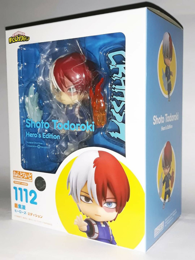 My Hero Academia Todoroki Shoto Nendoroid Misb By Good Smile Company Hobbies Toys Toys Games On Carousell Kamado tanjiro nendoroid unboxing & figure review • real nendoroid vs fake nendoroid. my hero academia todoroki shoto nendoroid misb by good smile company
