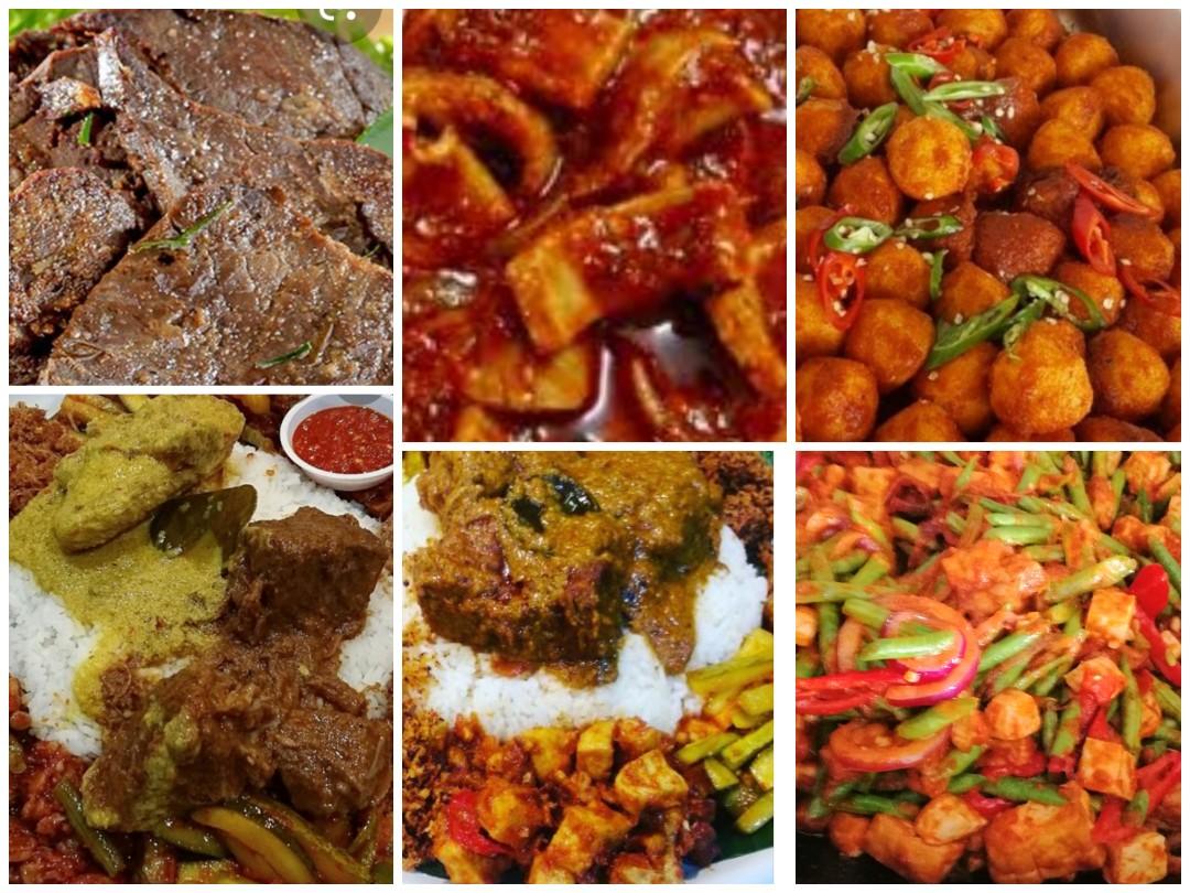 Nasi Ambeng Set Ayam Lemak Paru Goreng Sambal Goreng Telor Goreng Dadar Begedil Sambal Belacan Masam Manis Fishball Sausage Sambal Sotong Serondeng Per Pax 12 00 Minimum Order 20pax Food Drinks