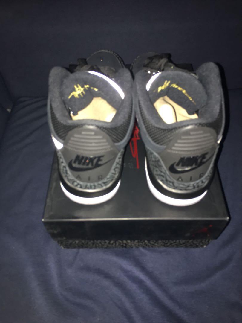air jordan 3 tinker hatfield black cement