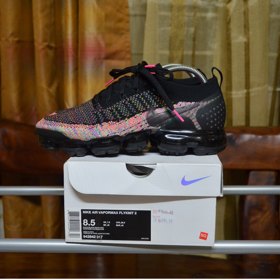 vapormax flynit white