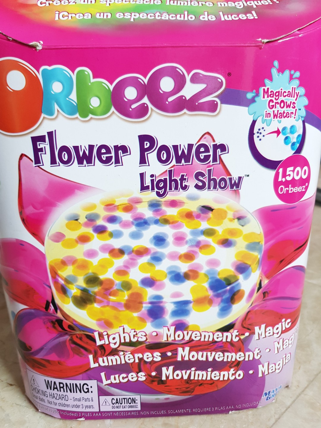 orbeez flower power light show