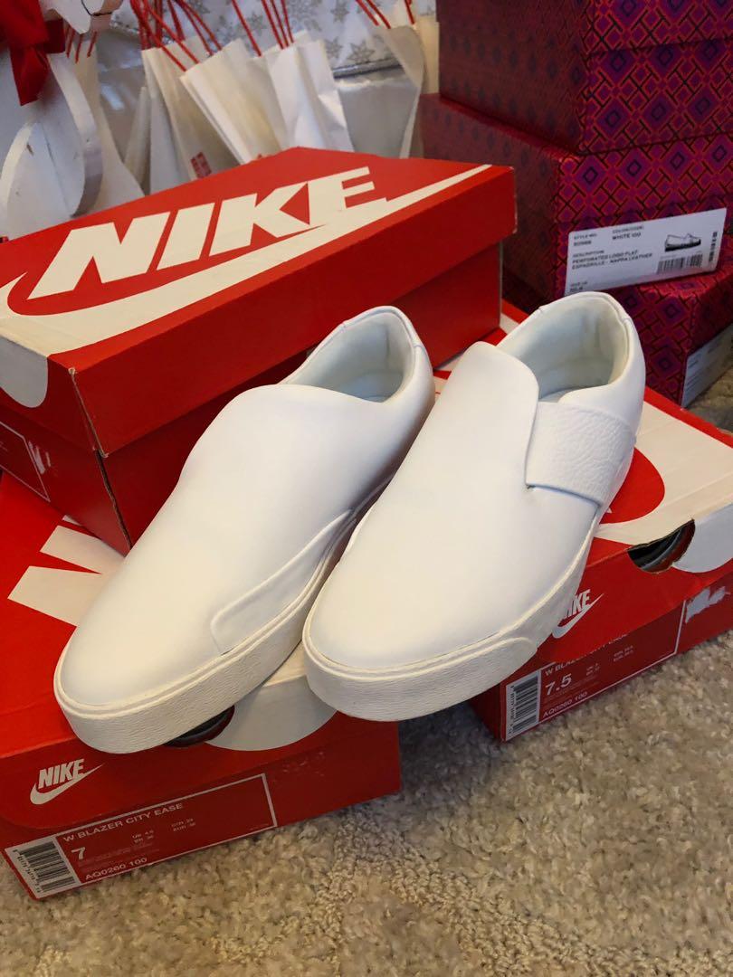 Perfect pang porma New auth Nike Blazer slip ons Women s Fashion Footwear Sneakers on Carousell