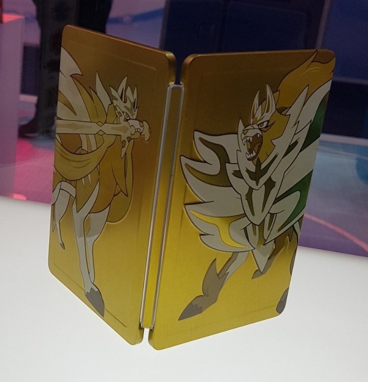 Pokemon sword shield golden steelbook steelcase Video Gaming