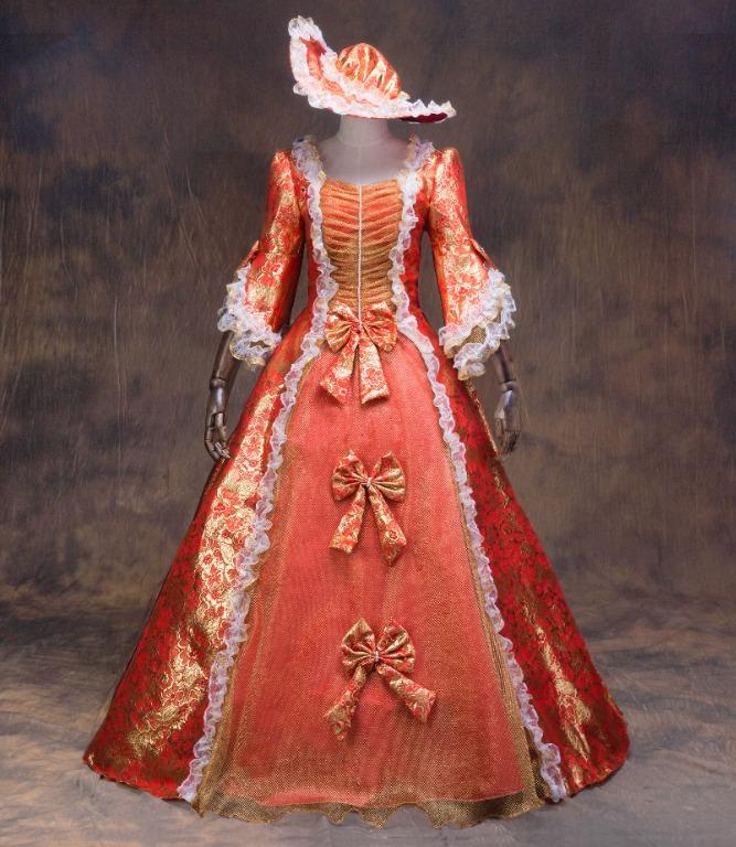 slim fit dress slacks Ready to Wear Unique Purple Gold Medieval Wedding Dress Annora main image 0