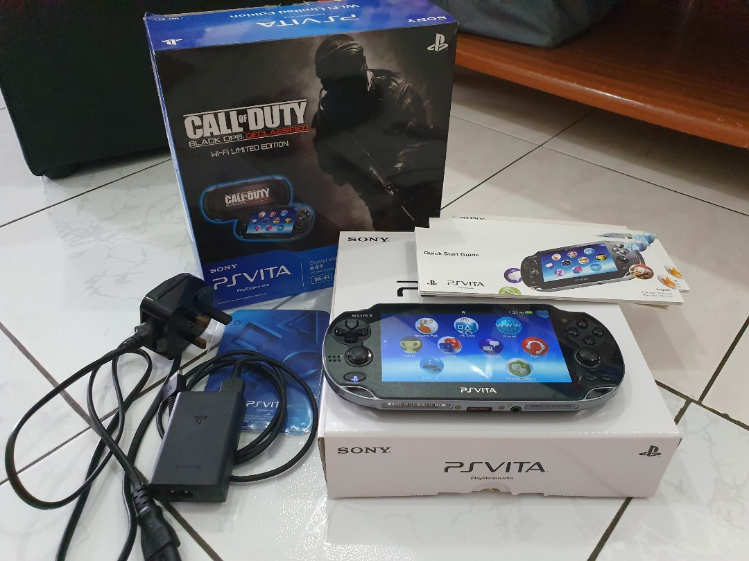 Ps Vita Call of Duty Black Ops Limited Edition Video Gaming