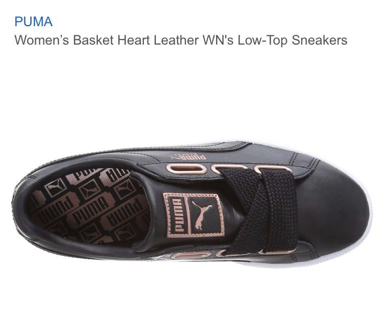 Puma basket heart leather wn's online