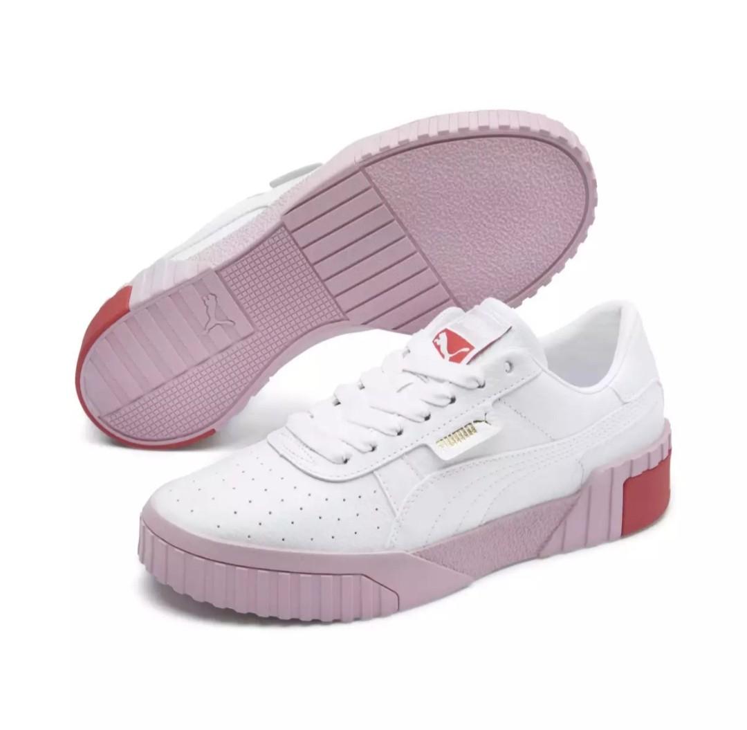 Puma Cali Sneaker Pink, Women's Fashion 