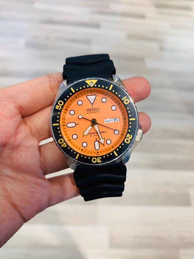 Seiko sale skx011 orange