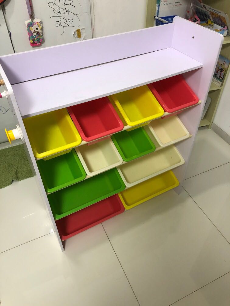 Selling Preloved Toy Organiser Rack, Furniture & Home Living, Home