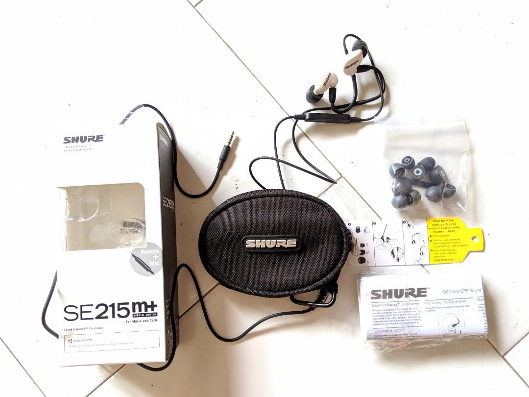 SHURE SE215 m+ [Special Edition], Audio, Other Audio Equipment on 