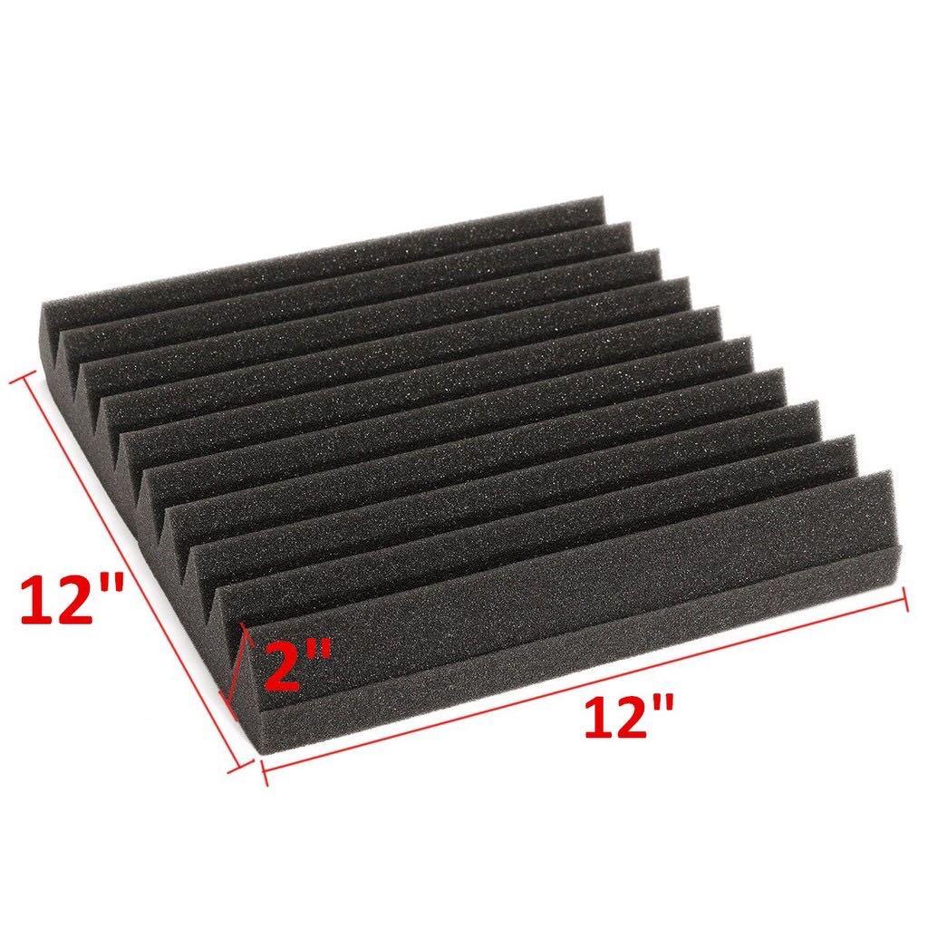 Sound Absorption Acoustic Foam Studio Wall Panels Wedge High