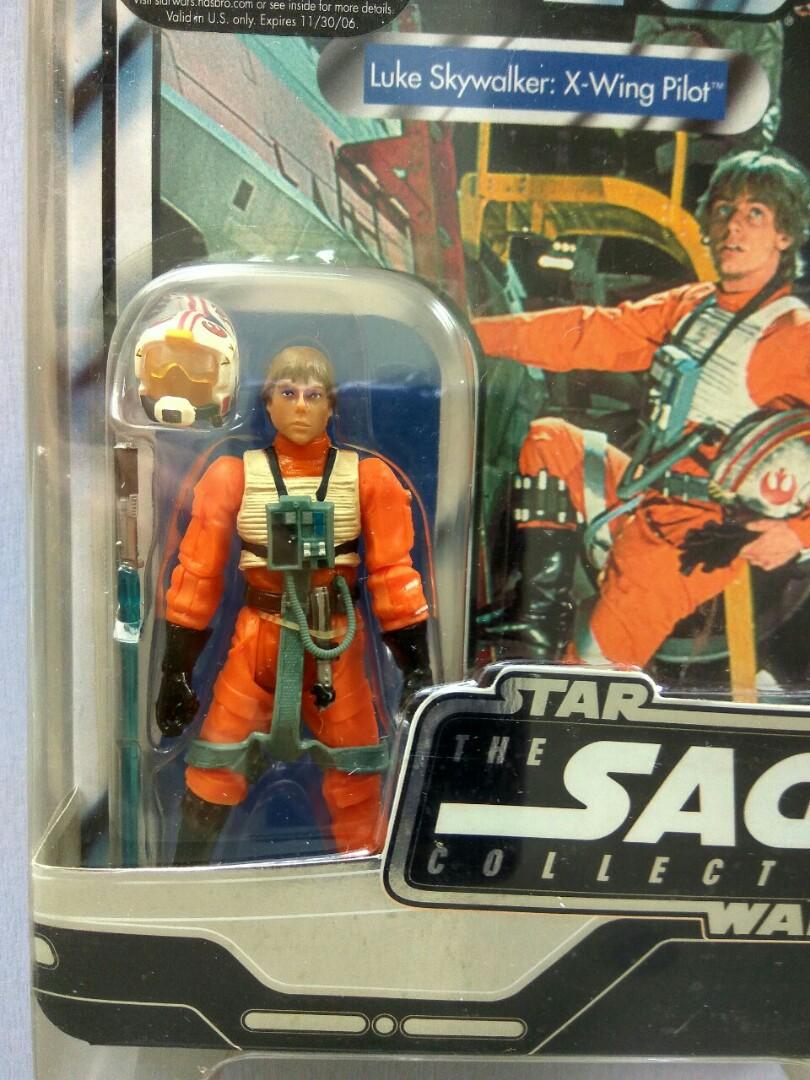 Star Wars Luke Skywalker Xwing pilot TVC Vintage Saga Collection OTC