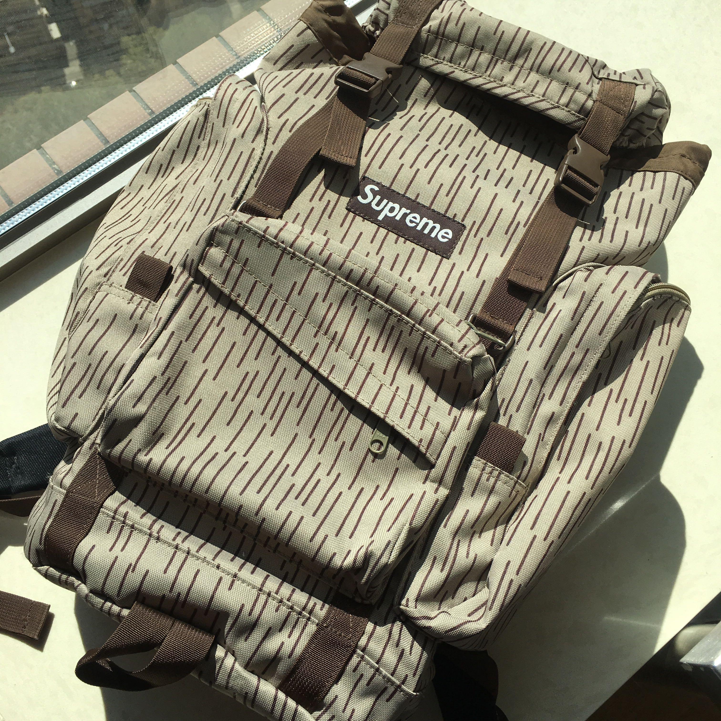 Supreme 14th raindrop backpack shoulder bag wtaps, 男裝, 袋, 腰袋